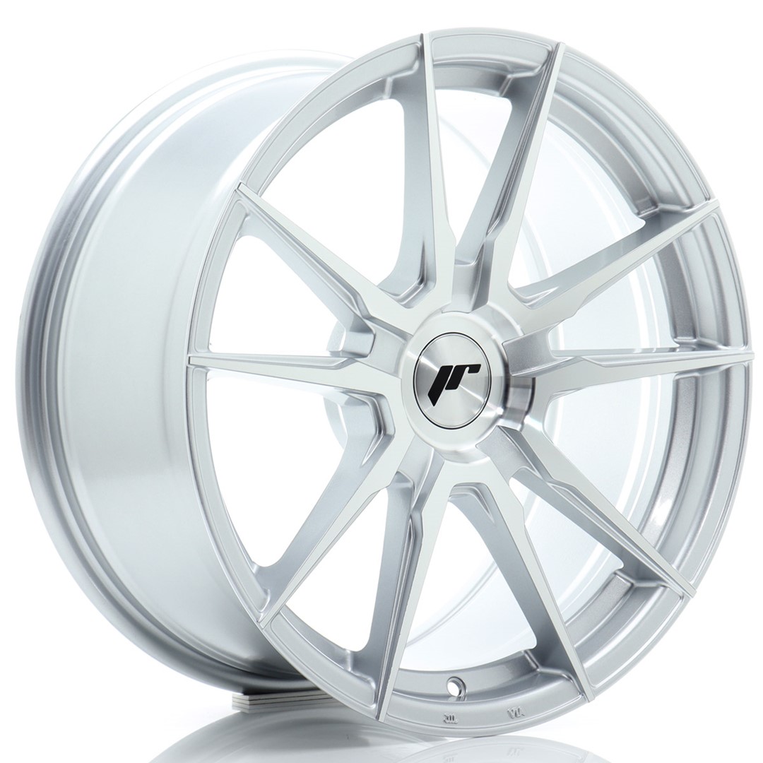 Japan Racing JR21 18x8 ET36 5x120 Silver Machined