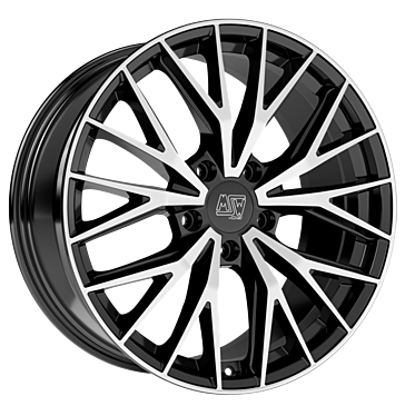 MSW 44 20x7.5 ET32.1 5x130 Gloss Black Full Polished