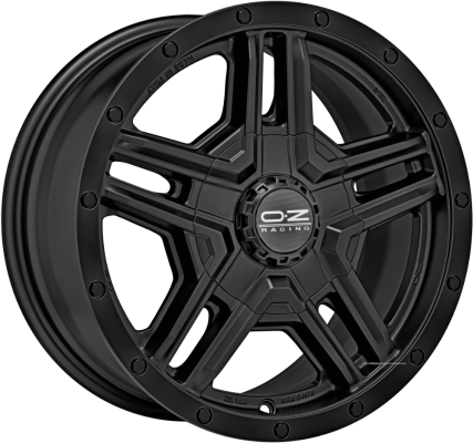 OZ RALLY ADVENTURE 17x8 ET20 6x114.3 Matt Black
