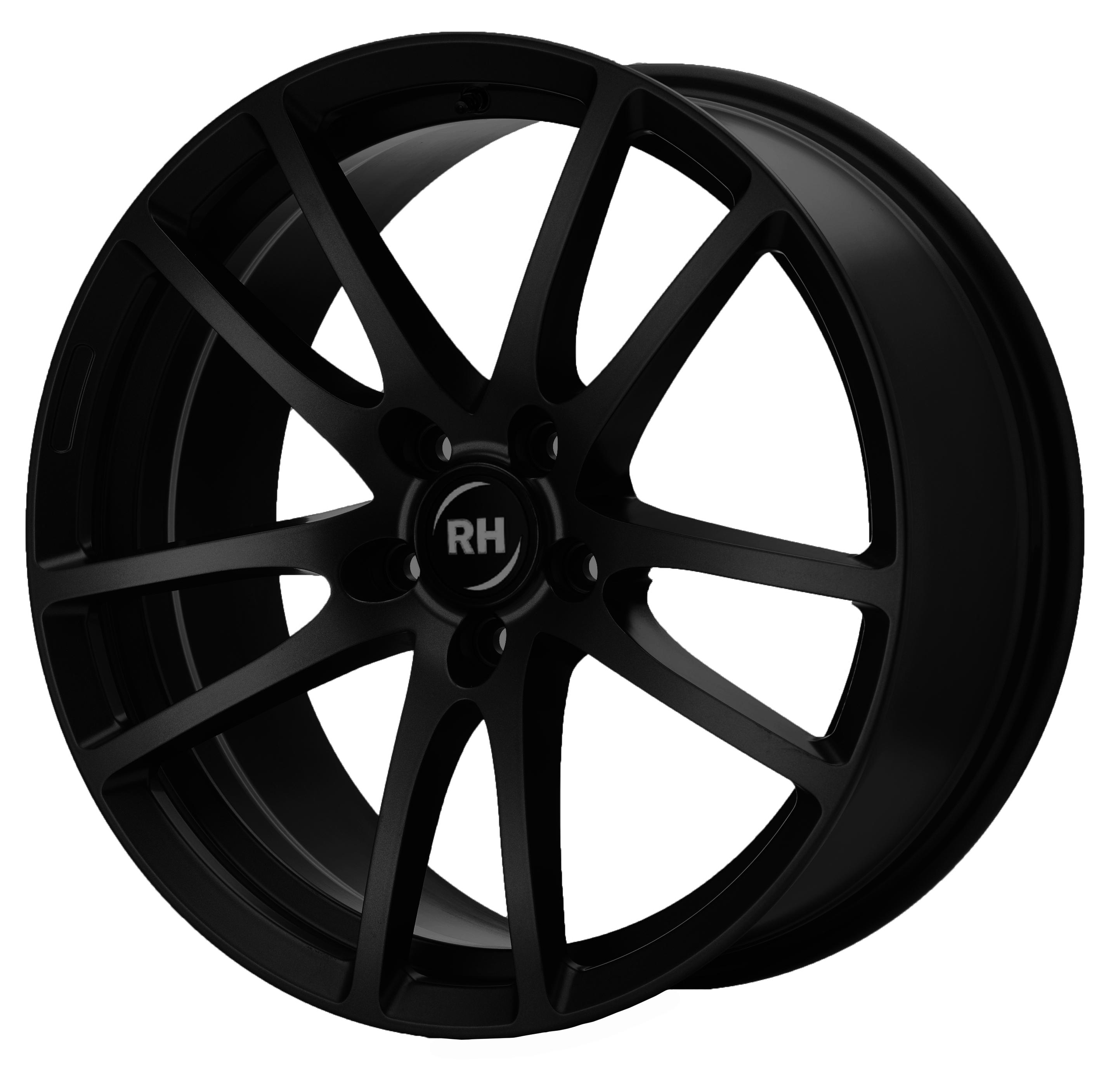 RH BO FLOWFORMING 19x8.5 ET35 5x114 Racing Schwarz Lackiert