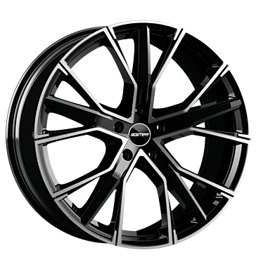 GMP GUNNER 22x10.5 ET26 5x112 Noir Diamant