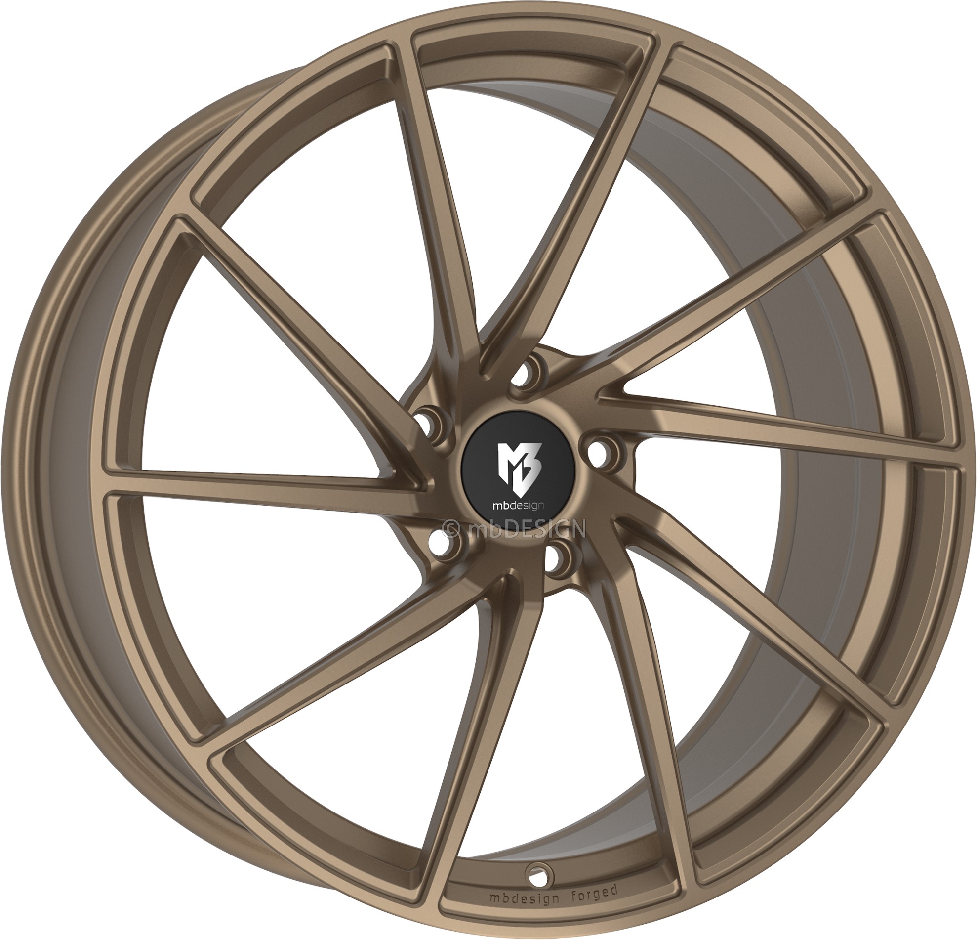 mbDESIGN SF2 19x9 ET42 5x114.3 Bronze Light Matt