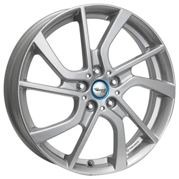 Brock eB1 19x5 ET43 5x112 Kristallsilber (KS)