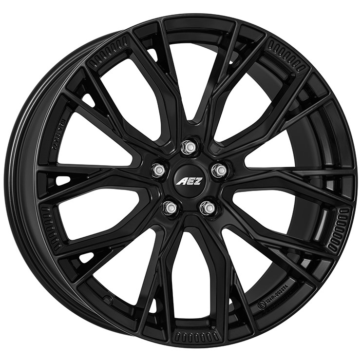 AEZ TORONTO BLACK 20x8 ET46 5x112 Nero