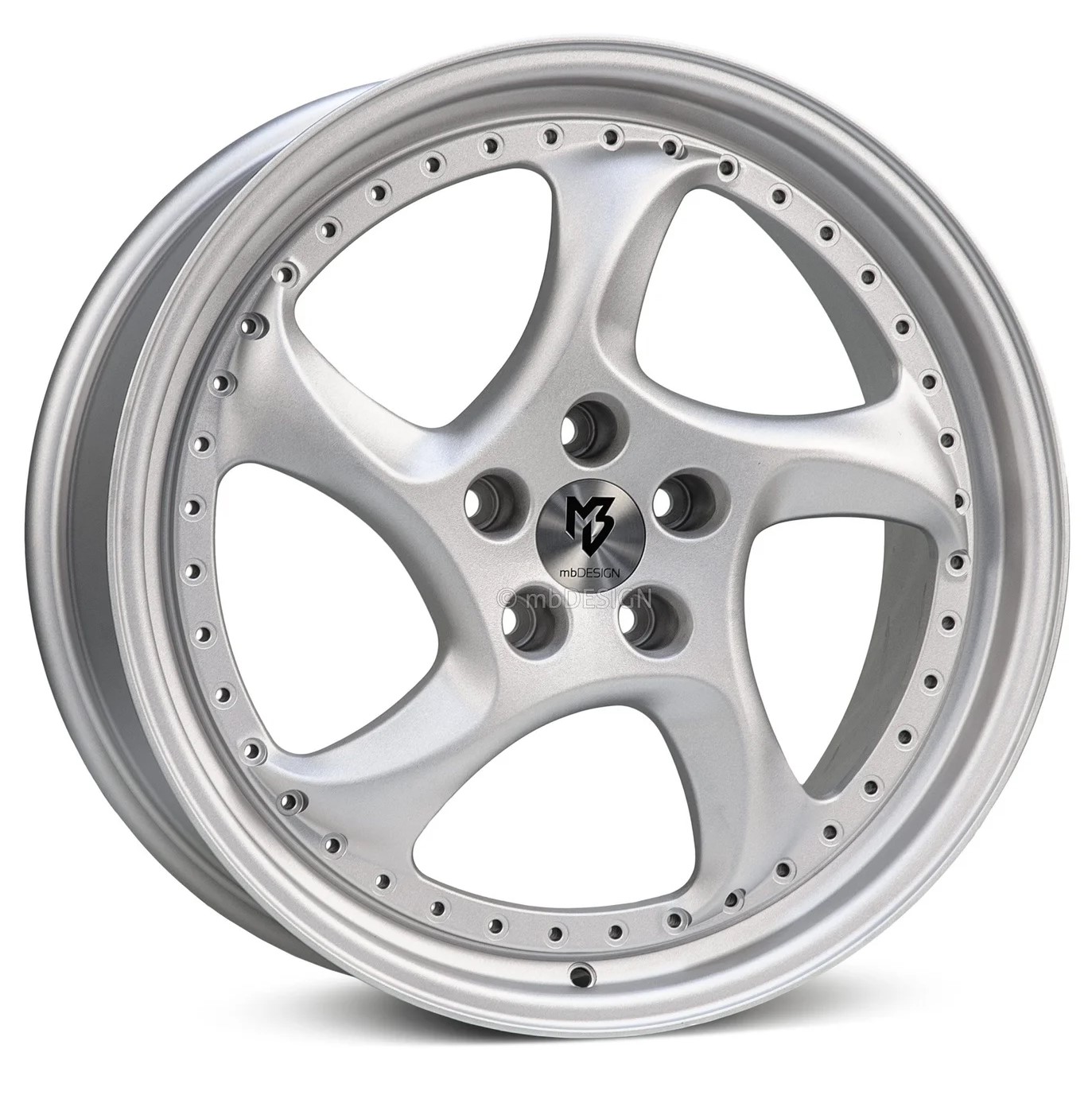 mbDESIGN TURBO S 19x9 ET42 5x108 Unlackiert