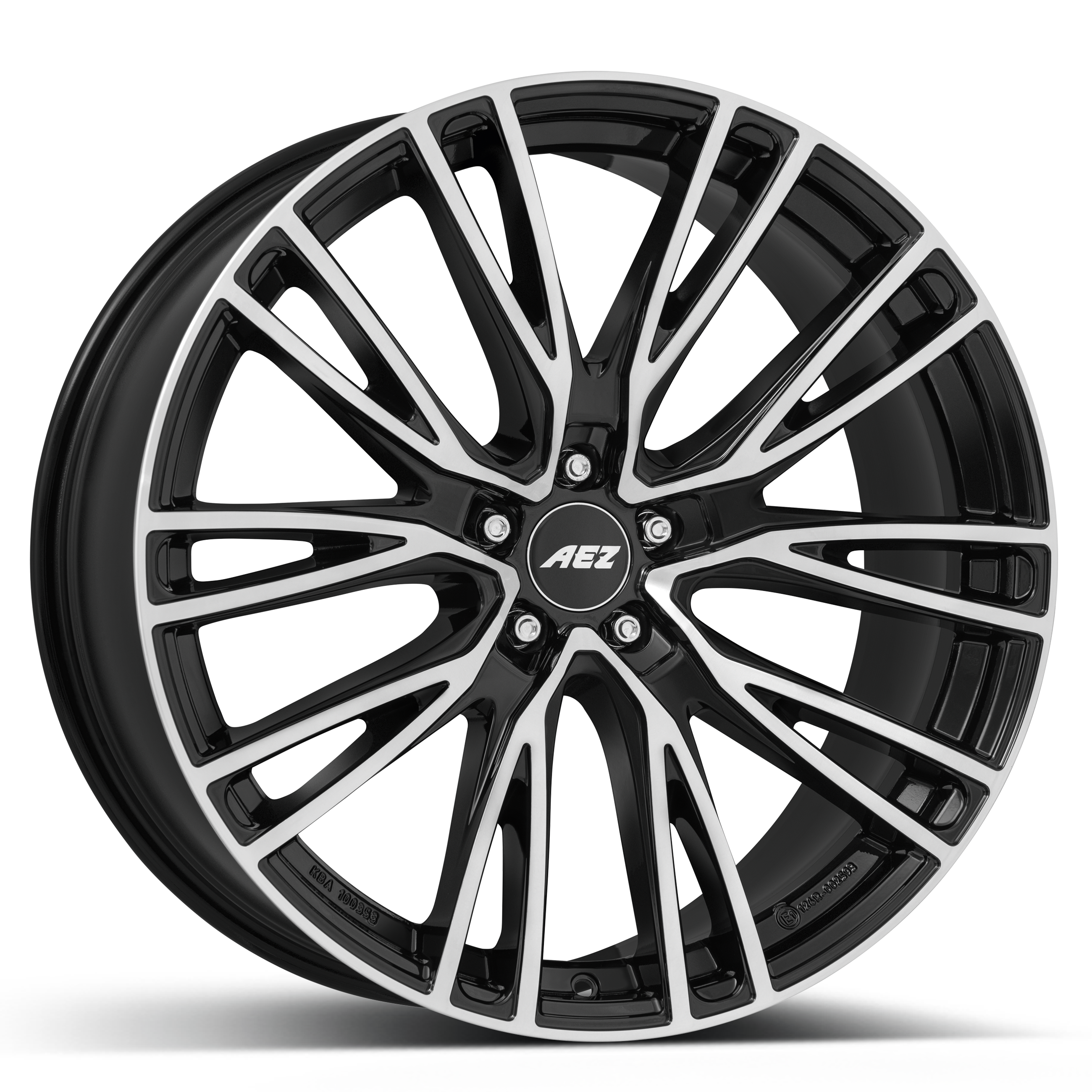 AEZ SEATTLE DARK 20x9 ET57 5x112 Black Polished