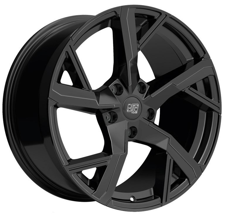 MSW 54 18x8 ET28 5x112 Noir Brillant