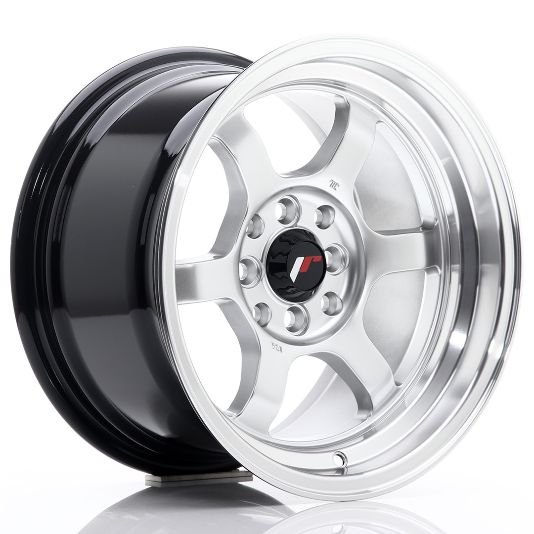 Japan Racing JR12 15x8.5 ET13 4x100/114.3 Hyper Silver