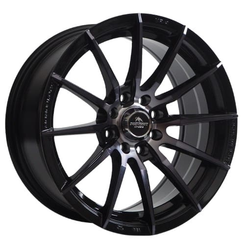Forzza Wheels Atom in Black Magic Machined Farbe
