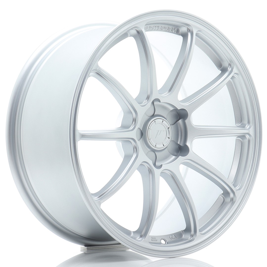 Japan Racing SL04 18x8.5 ET20-42 Argent Mat (ET et entraxe sélectionnables librement)