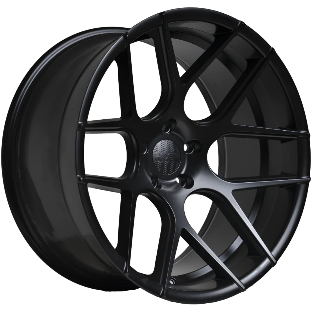 Haxer HX022 18x10 ET15 5x120 Black Half Matt