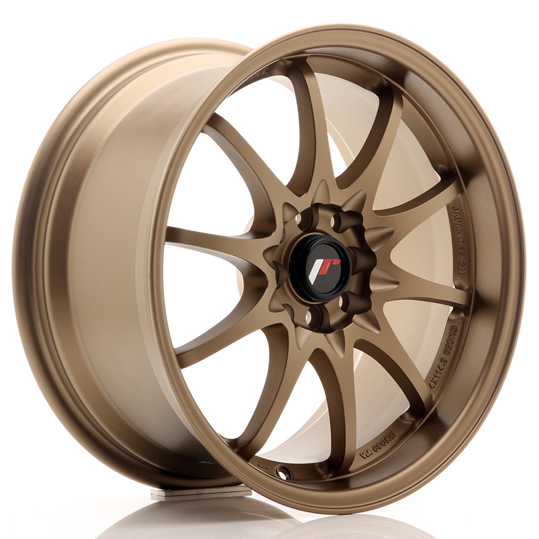 Japan Racing JR5 17x8.5 ET35 4x100/114.3 Dark Anodized Bronze