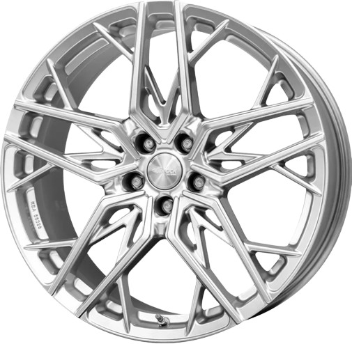 Brock B44 18x8 ET30 5x112 Hyper Argent Poli (HS)