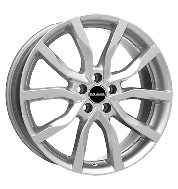 MAK KOLN 20x8.5 ET48 5x112 Silver