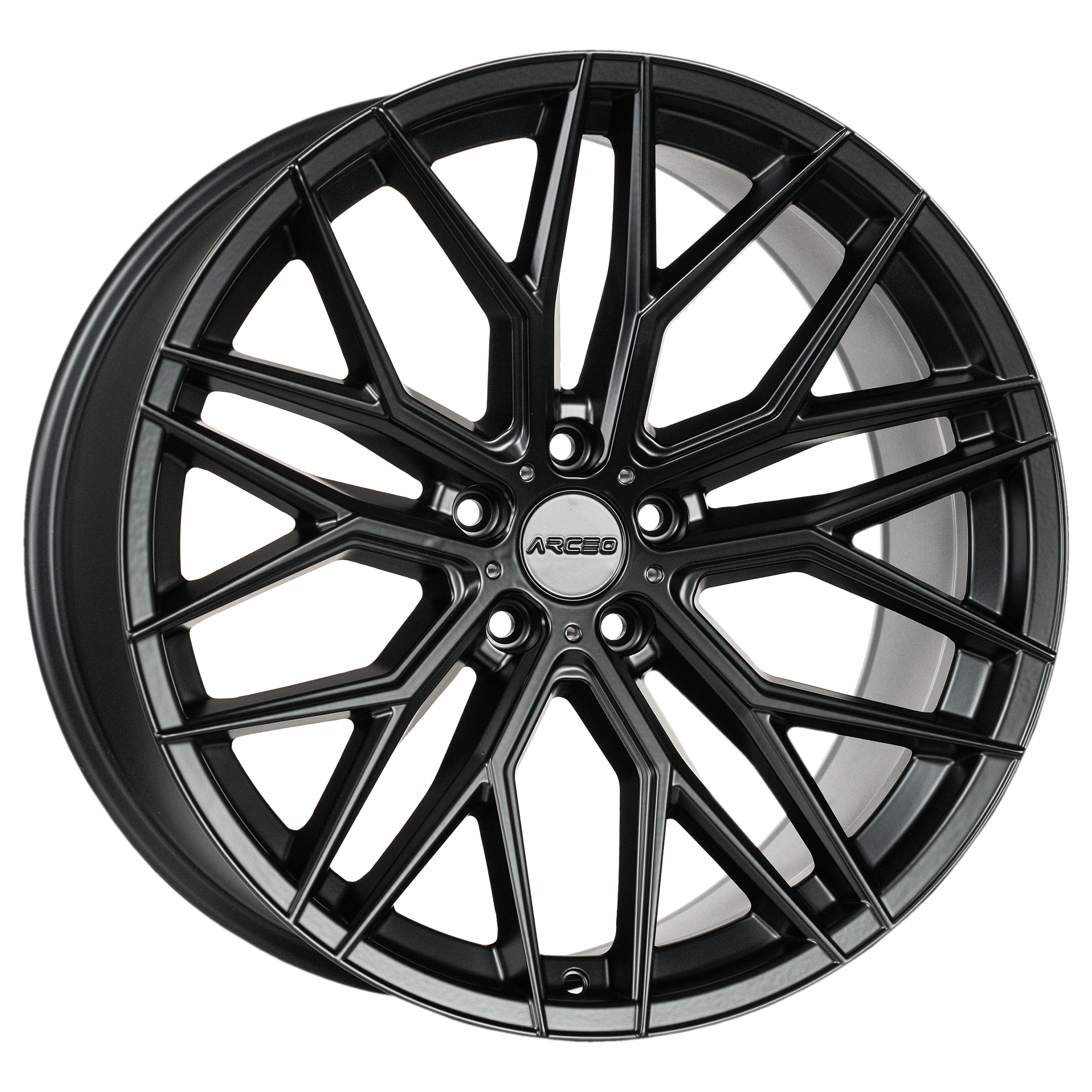 Arceo VALENCIA 18x8.5 ET35 5x114.3 Matt Black