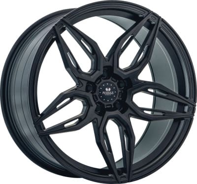 Aversus Hector in Matt Schwarz Satin Farbe