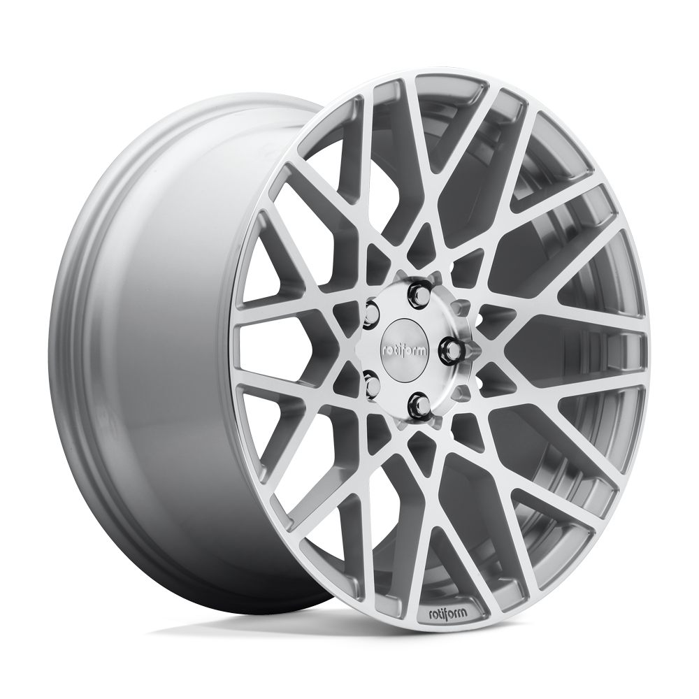Rotiform BLQ 18x8.5 ET35 5x112 Gloss Silver Machined