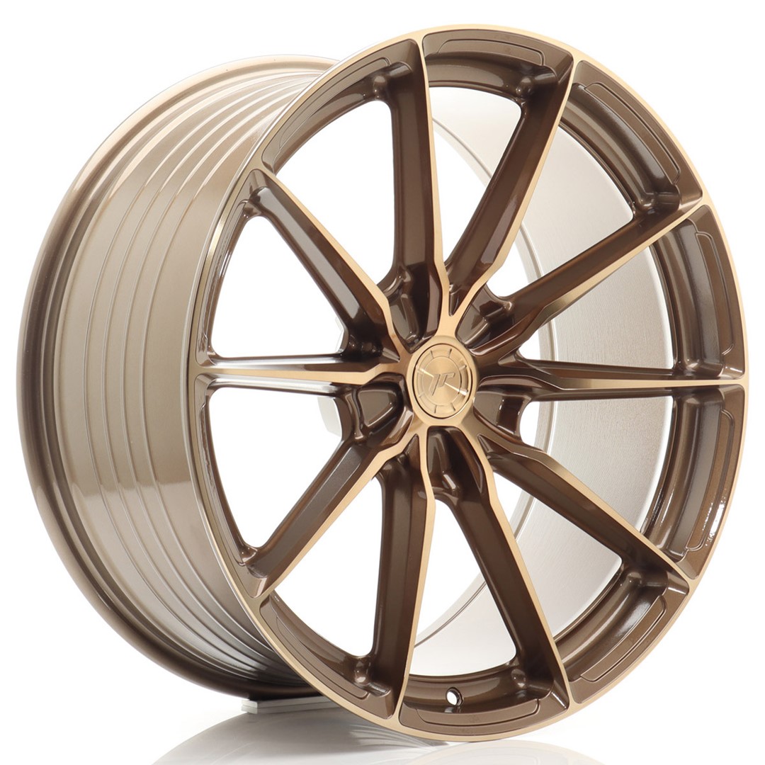 Japan Racing JR37 21x10.5 ET10-46 Blank (5H) Platinum Bronze
