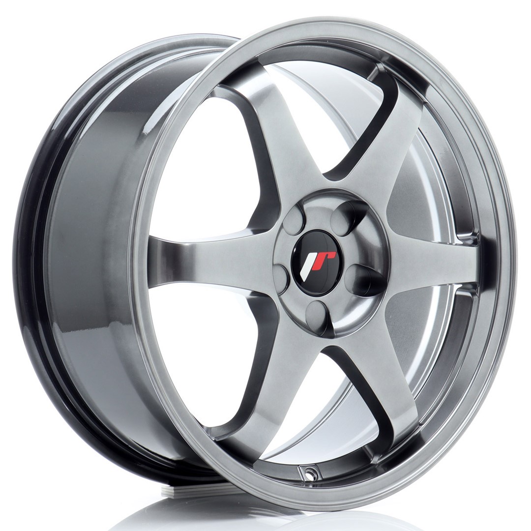 Japan Racing JR3 18x8 ET20-45 Blank (5H) Hyper Black