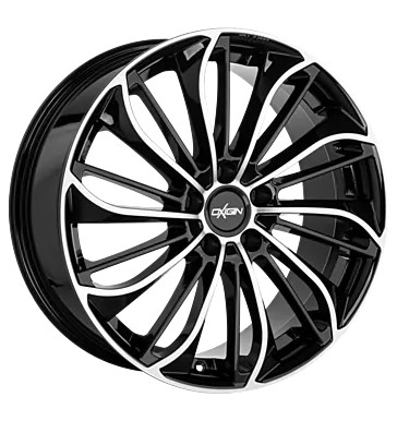Oxigin 29 OXSOUL 19x8 ET39 5x112 Black Full Polish