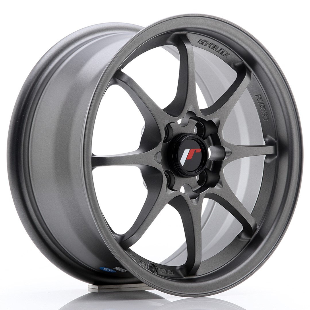 Japan Racing JR5 15x7 ET35 4x100 Matt Gun Metal