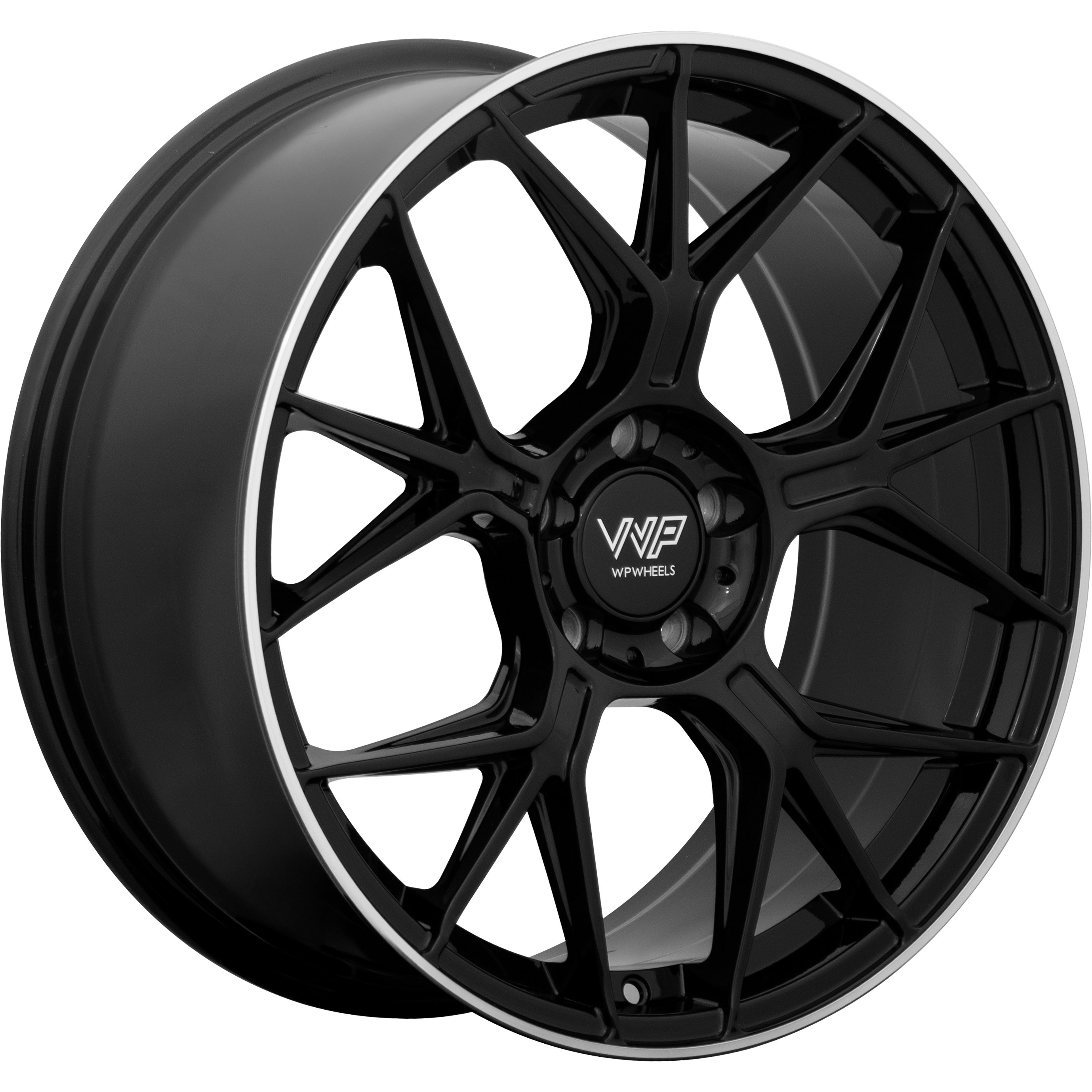 WP Wheels 470 19x8.5 ET43 5x112 Glanz-Schwarz Randpoliert