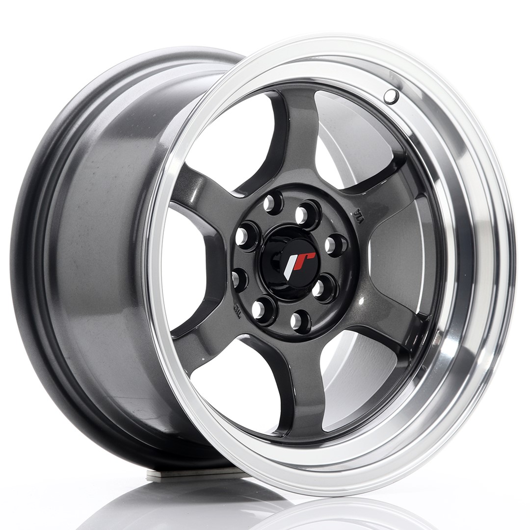 Japan Racing JR12 15x8.5 ET13 4x100/114.3 Gris Métal