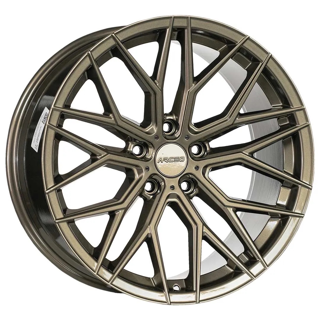 Arceo VALENCIA 19x8.5 ET35 5x112 Bronzo Lucido