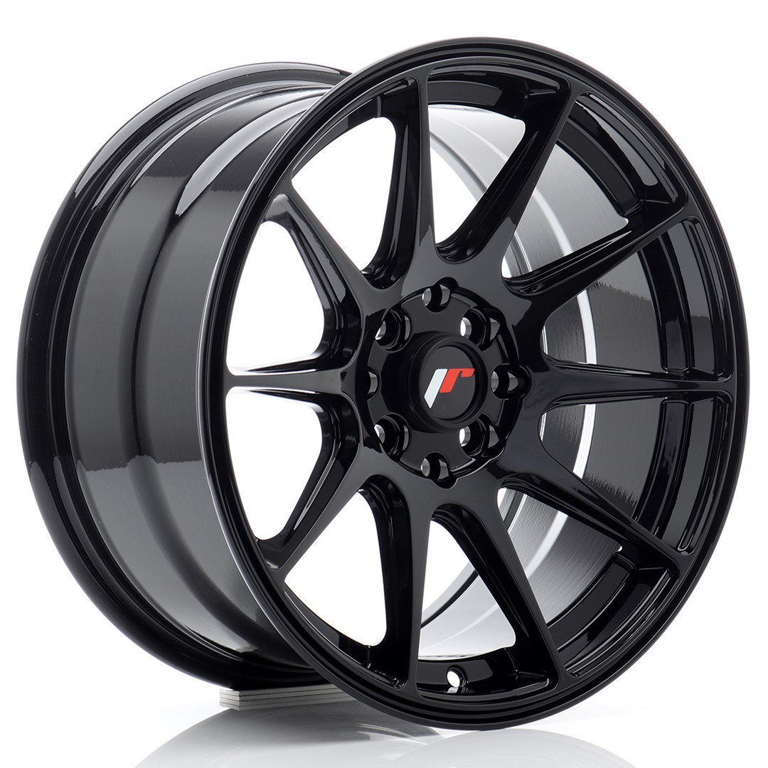Japan Racing JR11 16x8 ET25 4x100/114.3 Gloss Black
