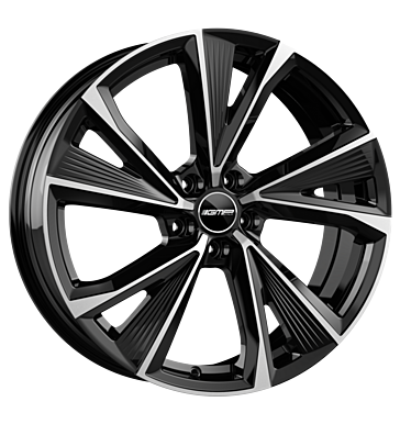 GMP EVENTO 18x7.5 ET40 5x100 Black Diamond