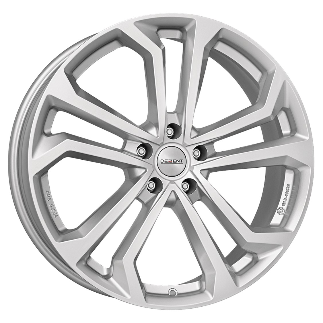 Dezent TA ARGENTO 20x8 ET37 5x114.3 Argento