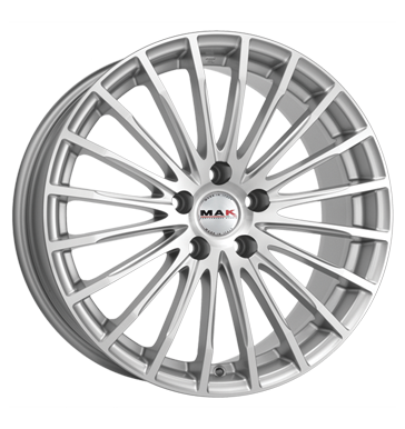 MAK FATALE 17x7.5 ET40 5x114.3 Silver