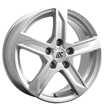 RCDesign TDG 18x7.5 ET35 5x114.3 Argent Cristal (KS)