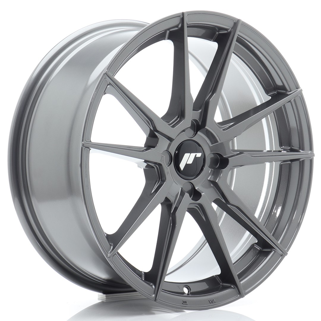 Japan Racing JR21 18x8 ET20-40 Hyper Gray (ET und LK frei wählbar)