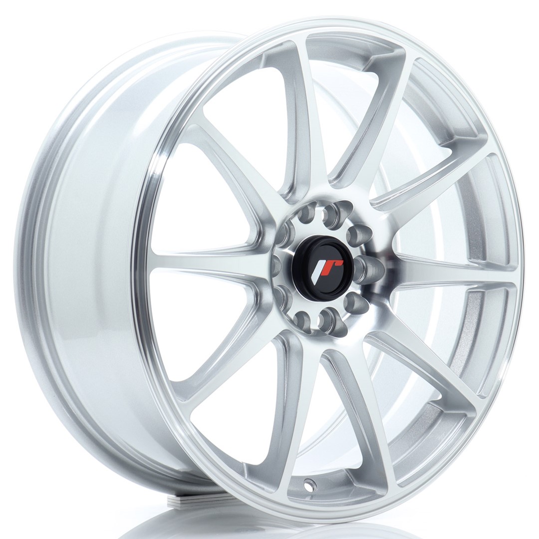 Japan Racing JR11 18x7.5 ET35 5x100/120 Silver Machined Face