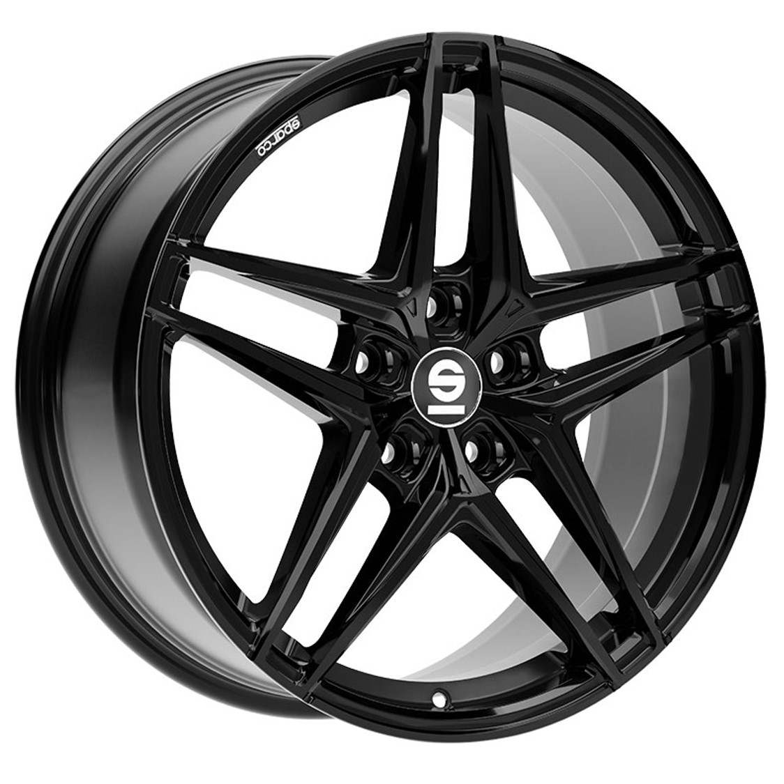 Sparco RECORD 19x8.5 ET50 5x112 Gloss Black