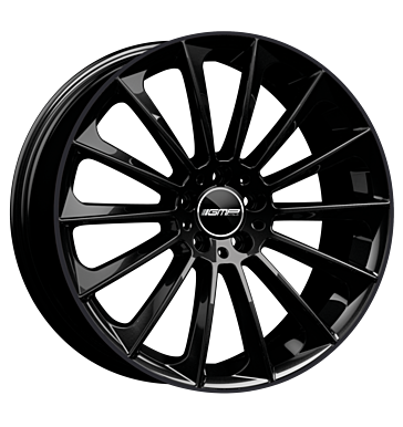 GMP STELLAR 17x7.5 ET35 5x112 Glossy Black