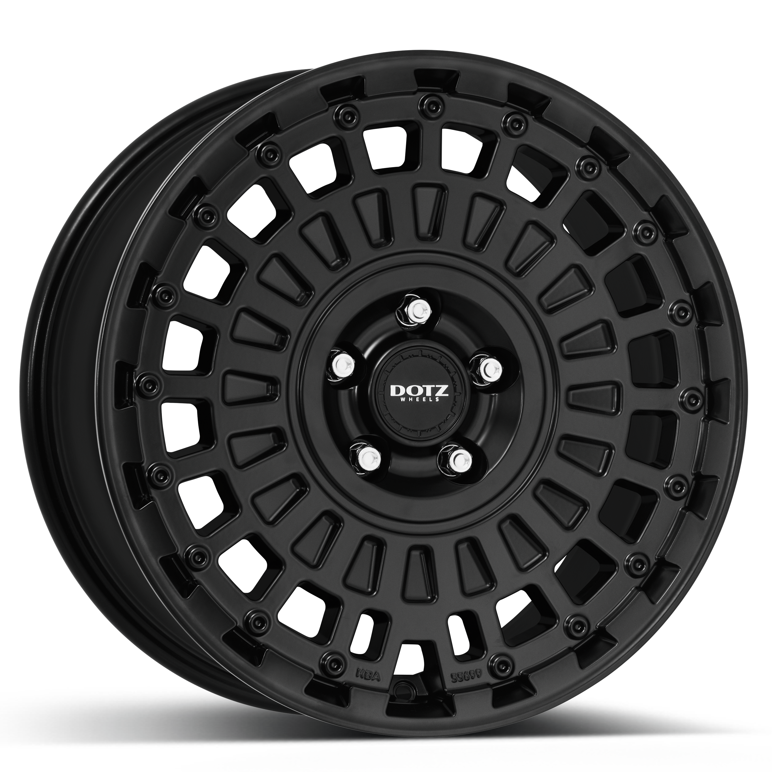 Dotz 4x4 TALARA BLACK 17x8 ET20 6x139.7 Noir Mat