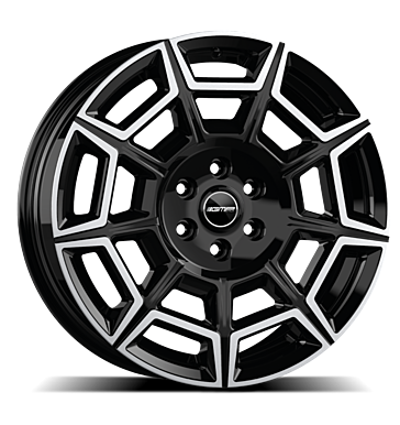 GMP PERVAN 20x8 ET50 6x139.7 Black Diamond