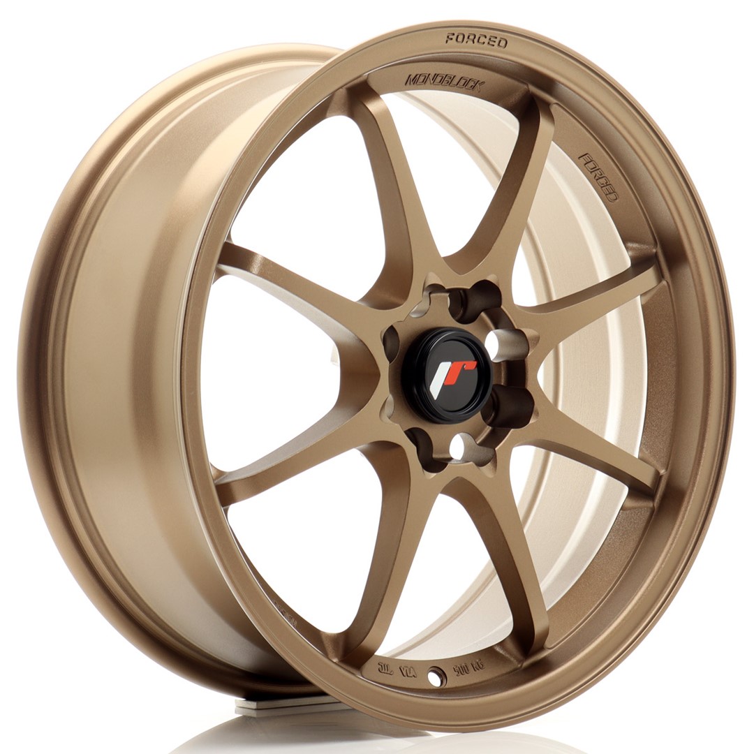 Japan Racing JR5 17x7 ET38 4x114.3 Dark Anodized Bronze