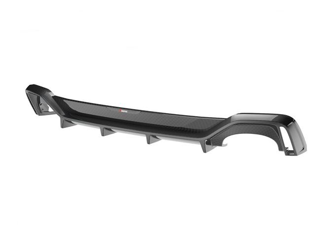 Akrapovič rear diffuser