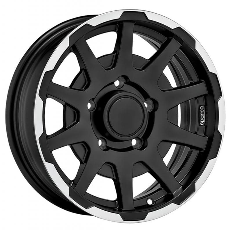 Sparco Dakar in Matt Black Lip Polish Farbe