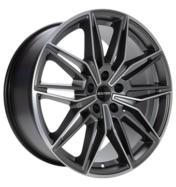 GMP SPECTER 20x9.5 ET45 5x114.3 Matt Anthracite Diamond
