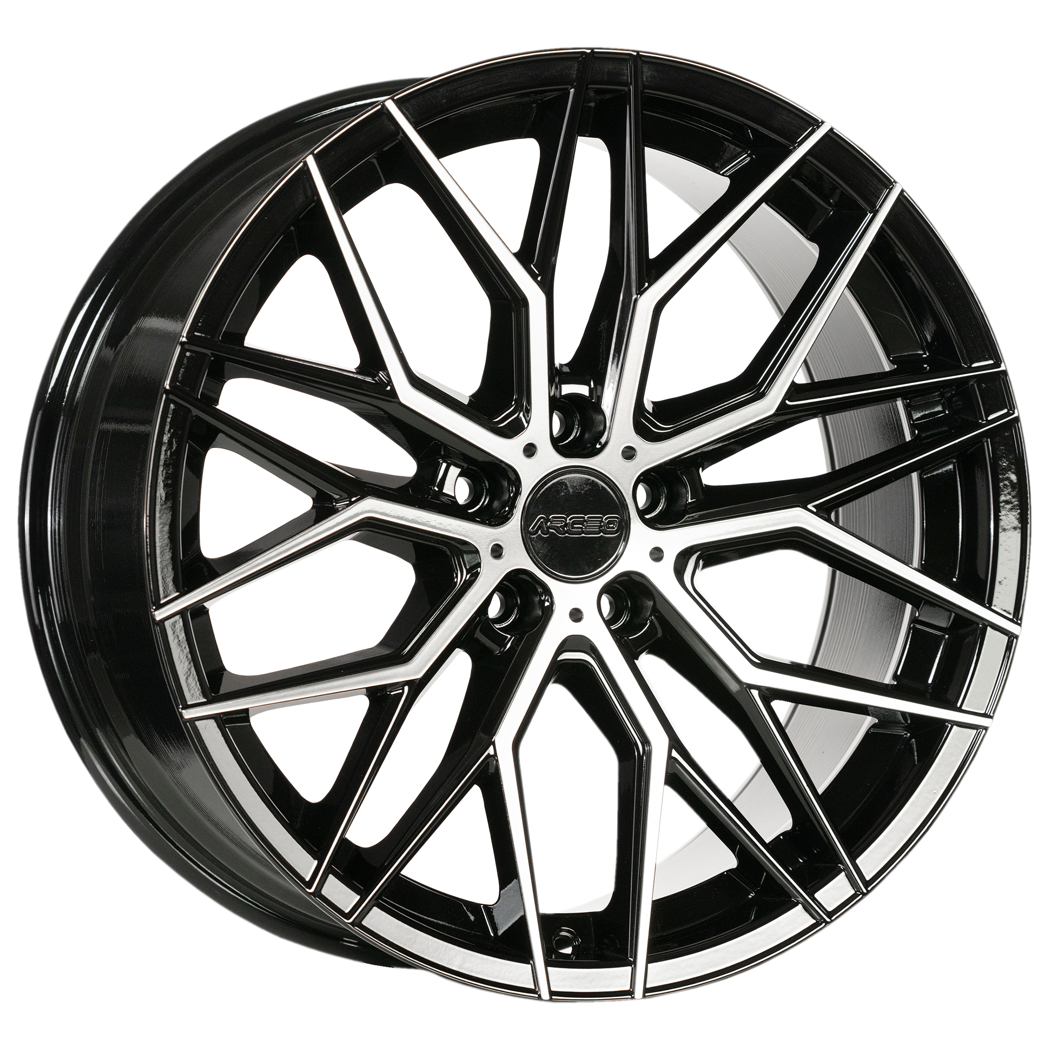 Arceo VALENCIA 18x8.5 ET35 5x120 Black Diamond