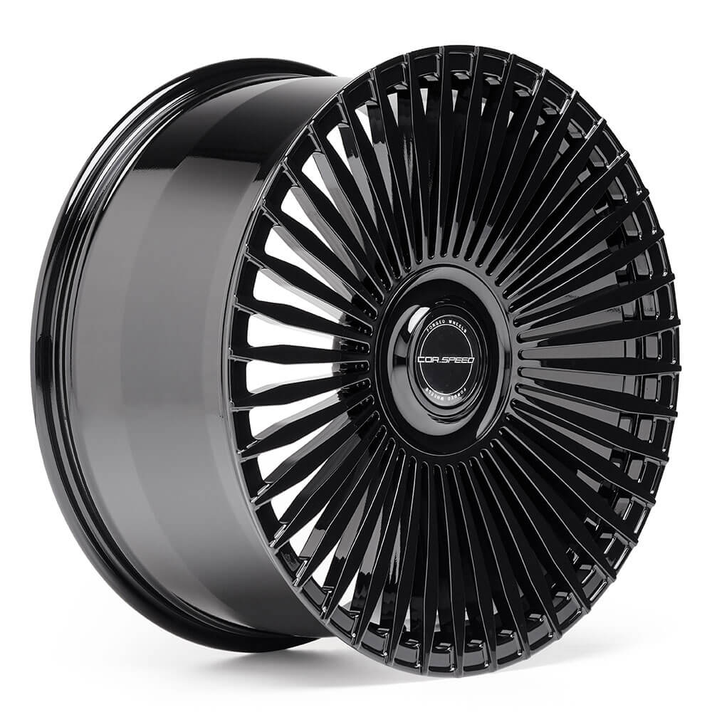 Corspeed Forged F02 24x14 ET und LK frei wählbar, Higloss Black 1