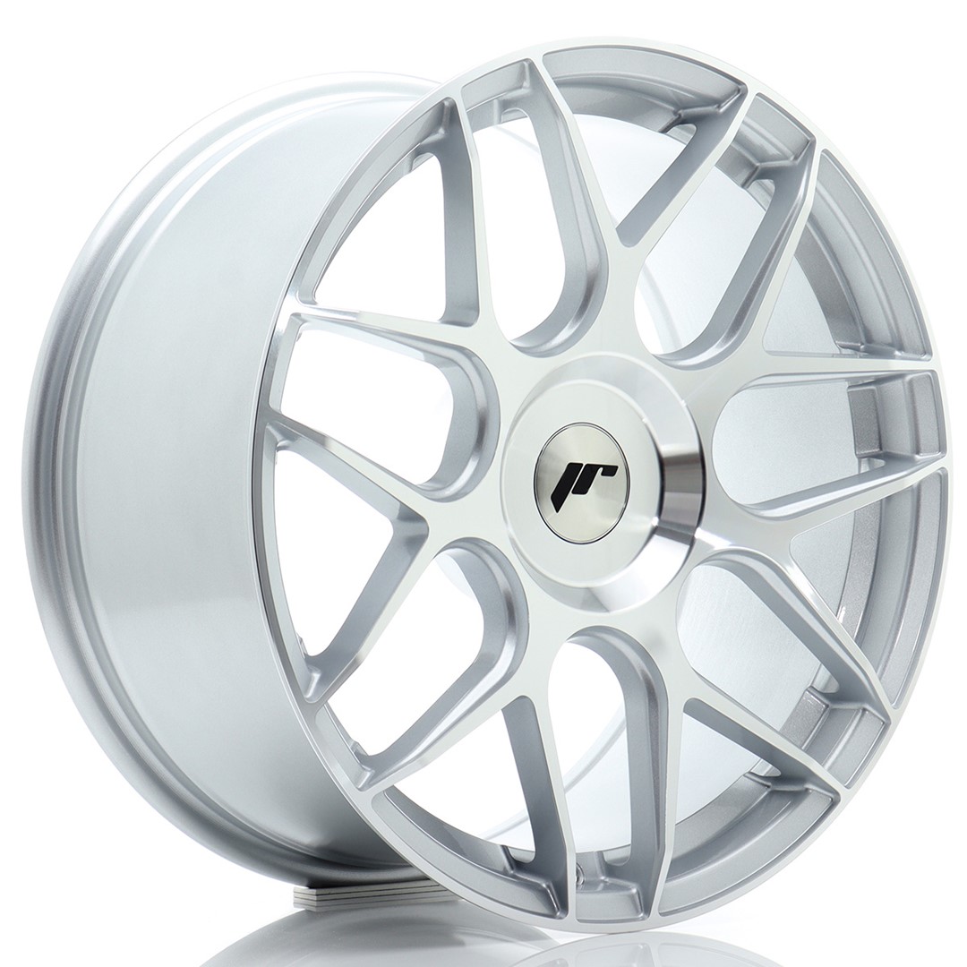 Japan Racing JR18 18x8.5 ET45 5x114.3 Silver Machined
