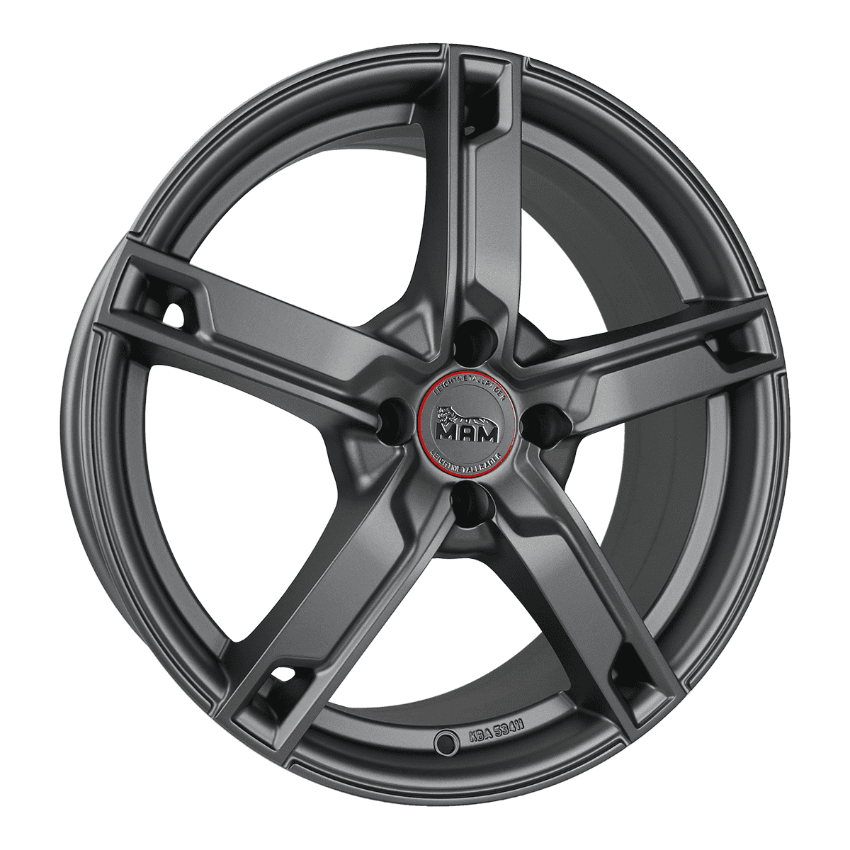 MAM Felgen W4 16x6.5 ET20 4x108 Matt Grey