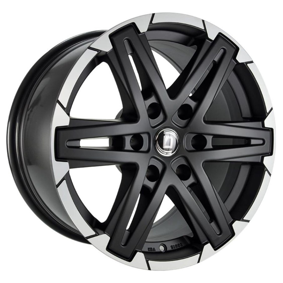 Diewe Wheels GREZZO 18x8.5 ET25 6x139.7 Nero Machined