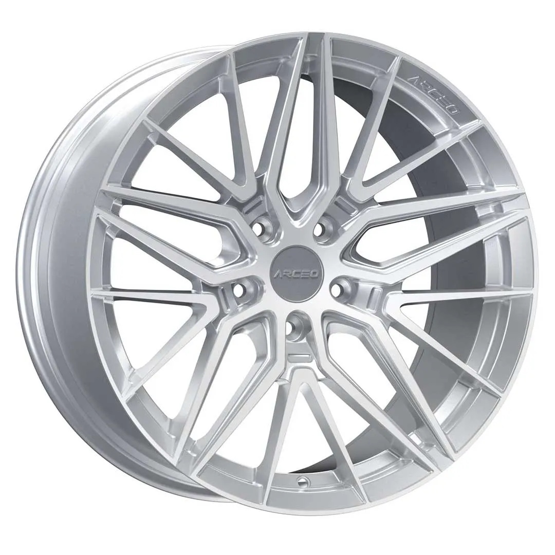 Arceo SEVILLA 19x9.5 ET40 5x112 Silver Diamond