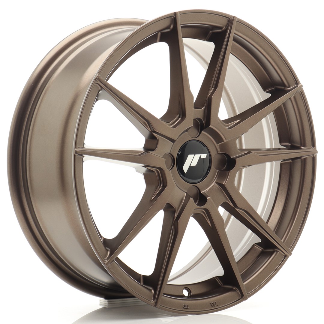 Japan Racing JR21 17x7 ET20-40 Blank (4H) Matt Bronze